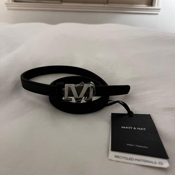 Stylish Vegan Leather Belt - Matt & Nat - Size Small - Picture 2 of 6